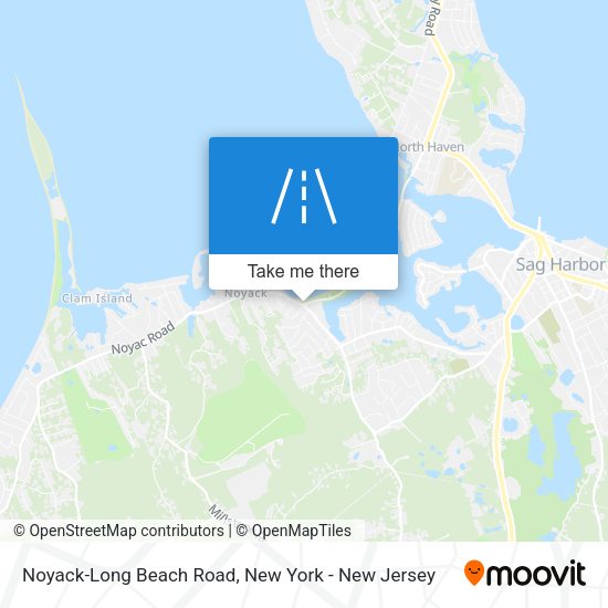 Mapa de Noyack-Long Beach Road