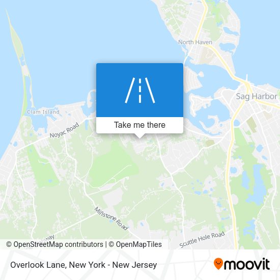 Mapa de Overlook Lane