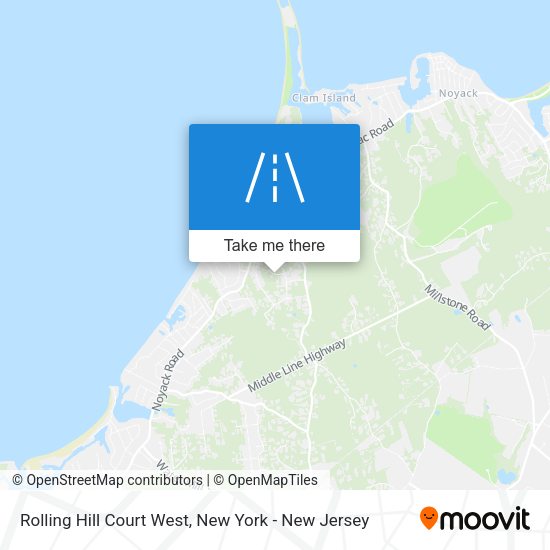Mapa de Rolling Hill Court West