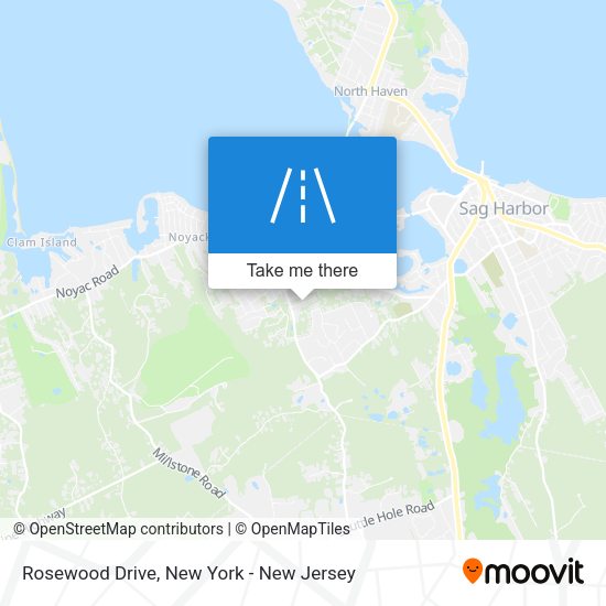 Mapa de Rosewood Drive