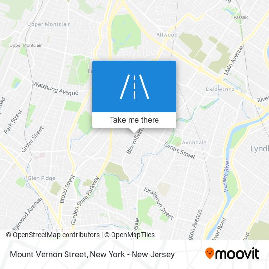 Mapa de Mount Vernon Street
