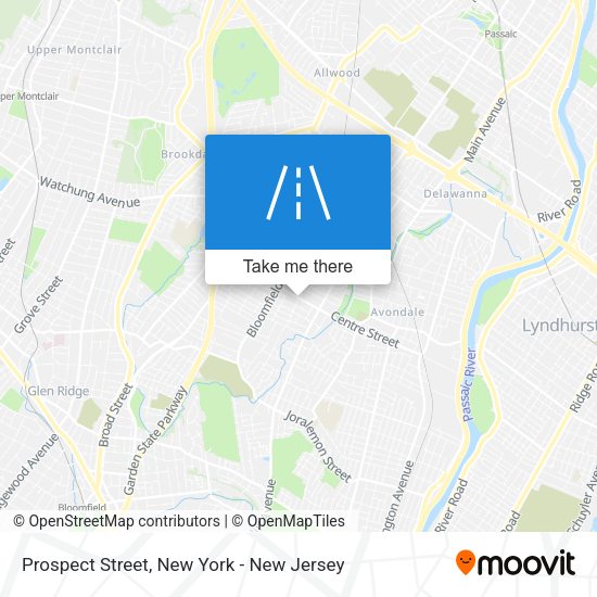 Mapa de Prospect Street
