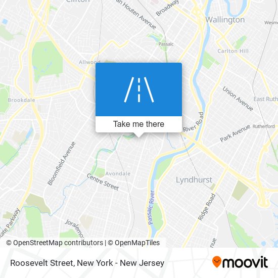 Mapa de Roosevelt Street