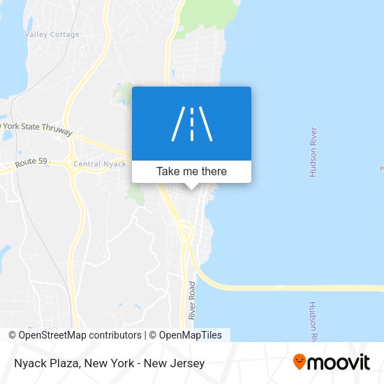 Nyack Plaza map