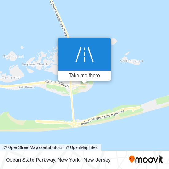 Mapa de Ocean State Parkway