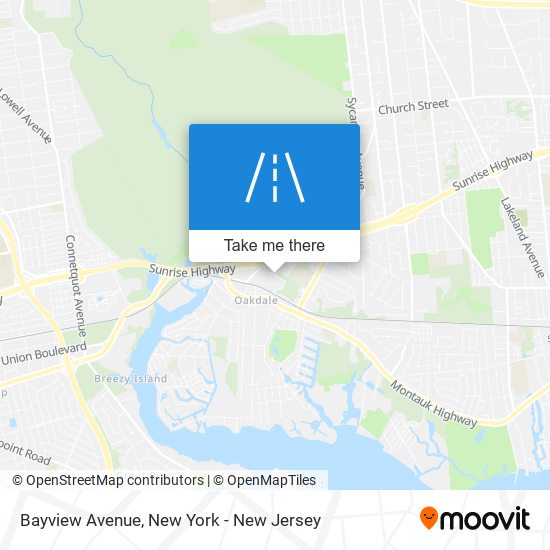 Mapa de Bayview Avenue