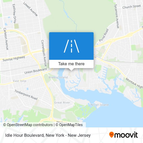 Mapa de Idle Hour Boulevard