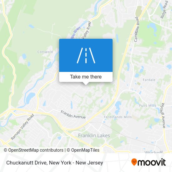 Chuckanutt Drive map