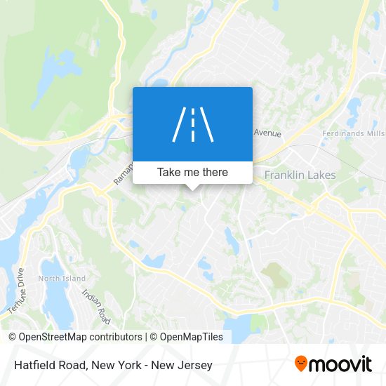 Mapa de Hatfield Road