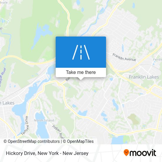 Mapa de Hickory Drive