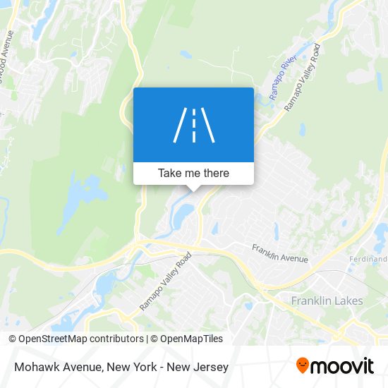 Mohawk Avenue map