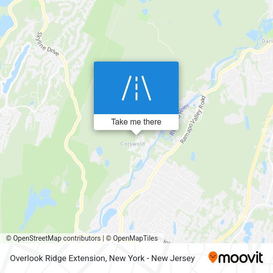Mapa de Overlook Ridge Extension