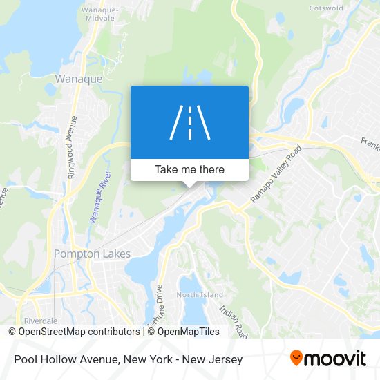 Mapa de Pool Hollow Avenue