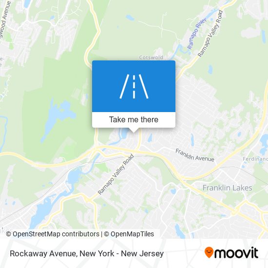 Rockaway Avenue map