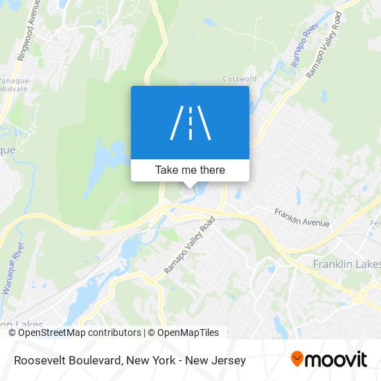 Roosevelt Boulevard map