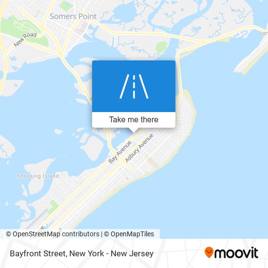 Bayfront Street map