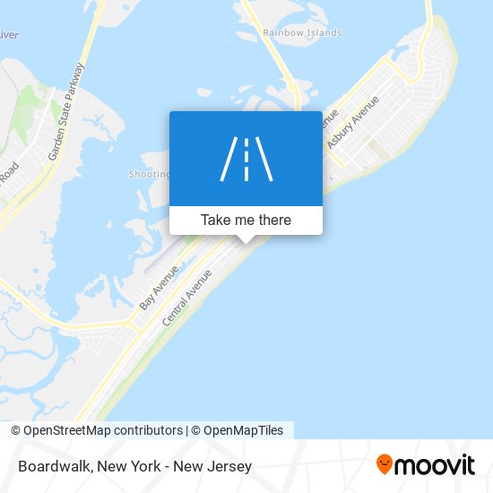 Boardwalk map