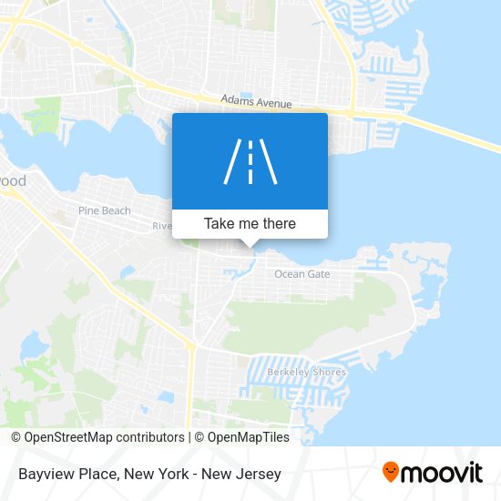 Mapa de Bayview Place
