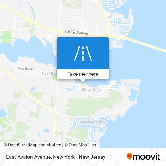Mapa de East Avalon Avenue