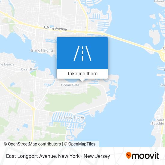 East Longport Avenue map