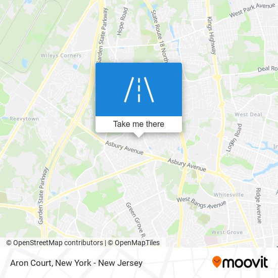 Mapa de Aron Court
