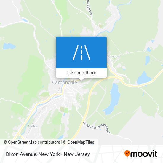 Mapa de Dixon Avenue
