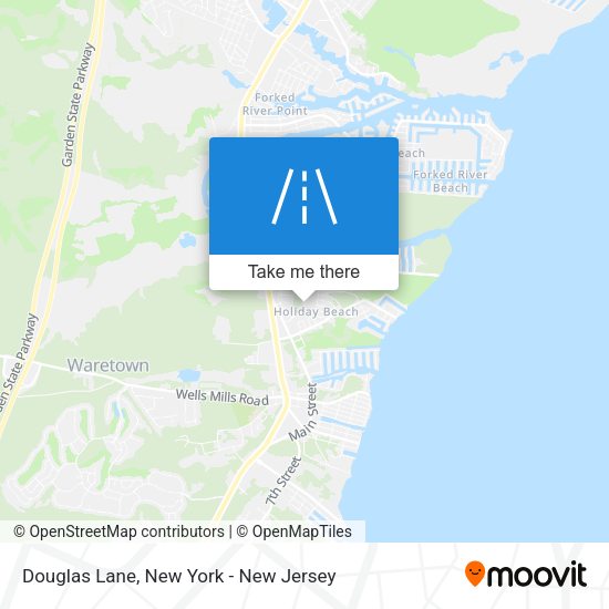 Mapa de Douglas Lane