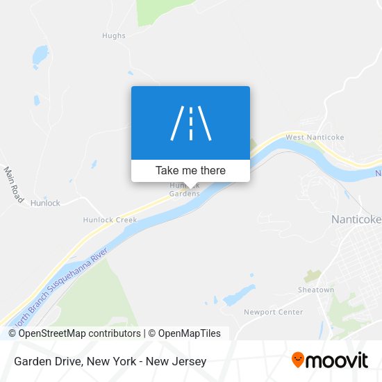Mapa de Garden Drive
