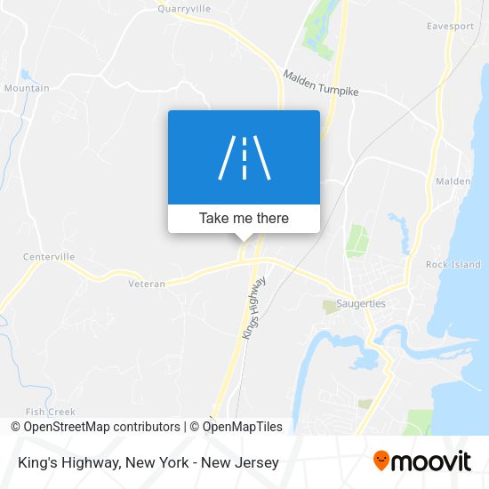 Mapa de King's Highway
