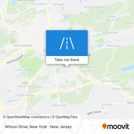 Wilson Drive map