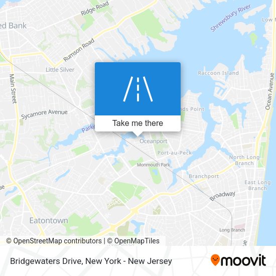 Mapa de Bridgewaters Drive