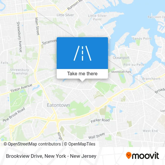 Brookview Drive map