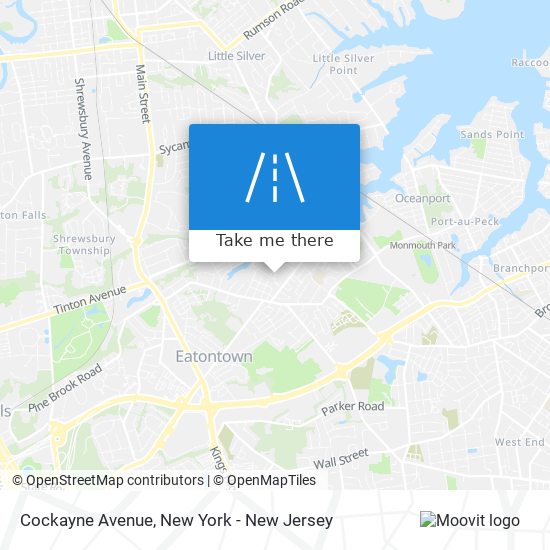 Cockayne Avenue map