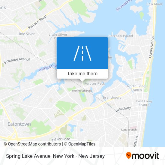Mapa de Spring Lake Avenue