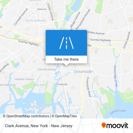 Mapa de Clark Avenue