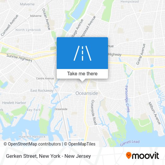 Mapa de Gerken Street