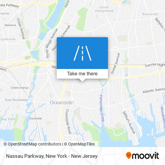 Mapa de Nassau Parkway