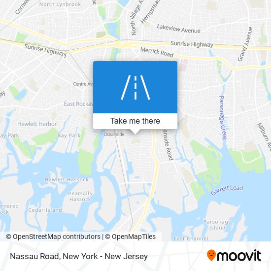 Nassau Road map