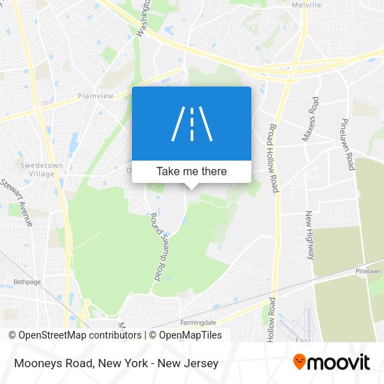 Mapa de Mooneys Road