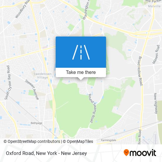 Mapa de Oxford Road