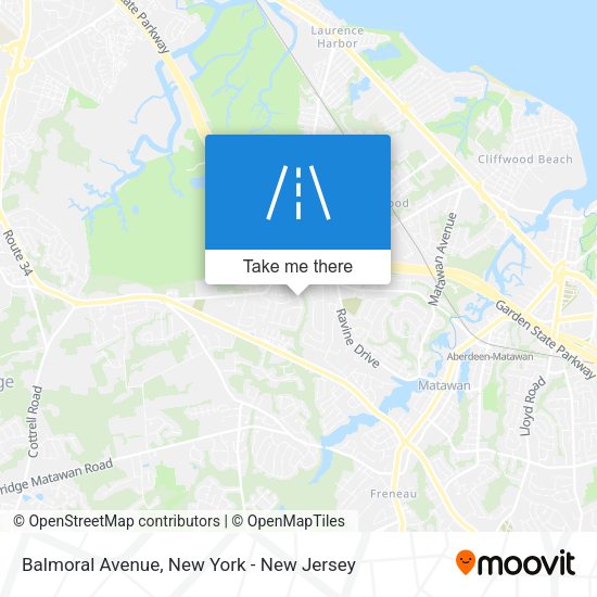 Mapa de Balmoral Avenue