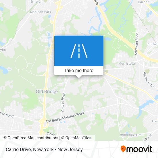 Carrie Drive map