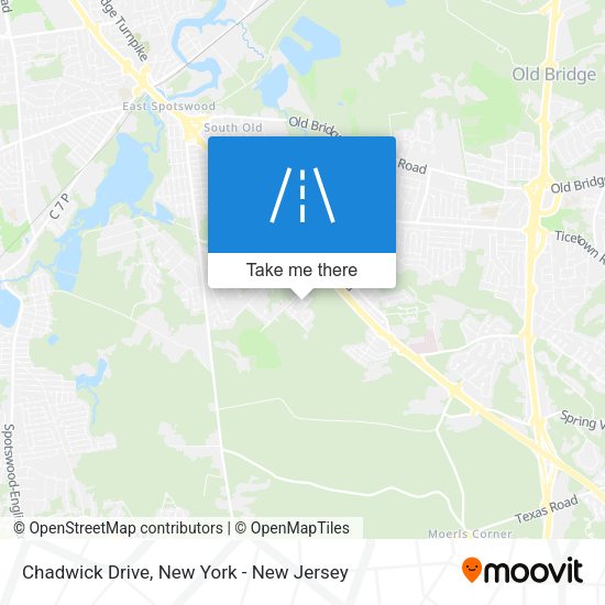 Mapa de Chadwick Drive