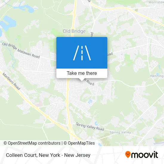Colleen Court map