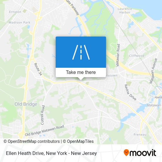 Ellen Heath Drive map