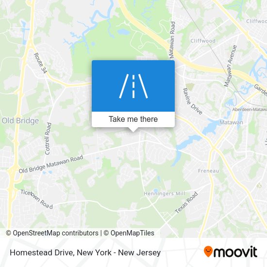 Mapa de Homestead Drive