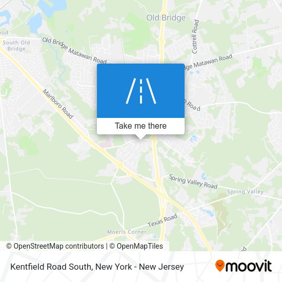 Mapa de Kentfield Road South