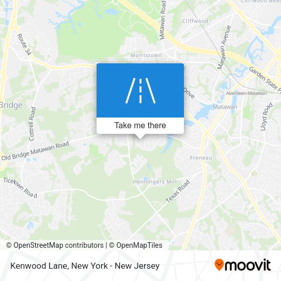 Mapa de Kenwood Lane