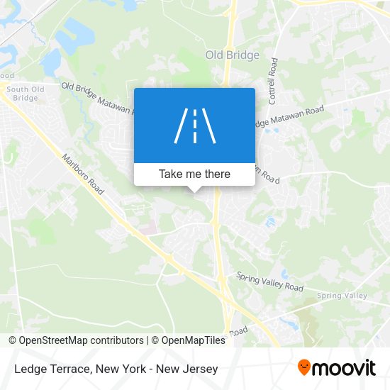 Mapa de Ledge Terrace