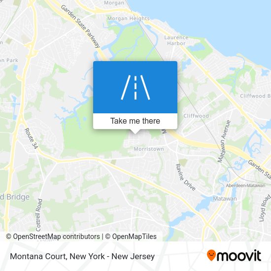 Mapa de Montana Court